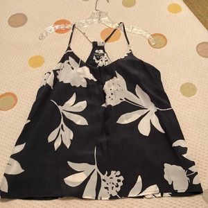 Lucky Brand 100% silk halter top. EUC. Size small.